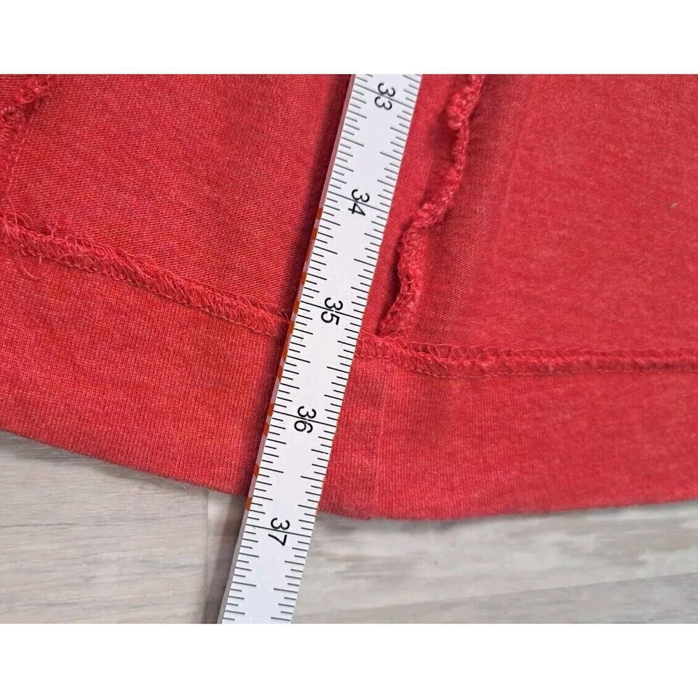 J. Jill Pullover Shirt Dress Sz L Long Sleeves Cotton Structured Salmon Comfort - Picture 6 of 9